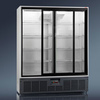 Холодильный шкаф RAPSODY - Серия WHITE GLASS со стеклянными дверями
