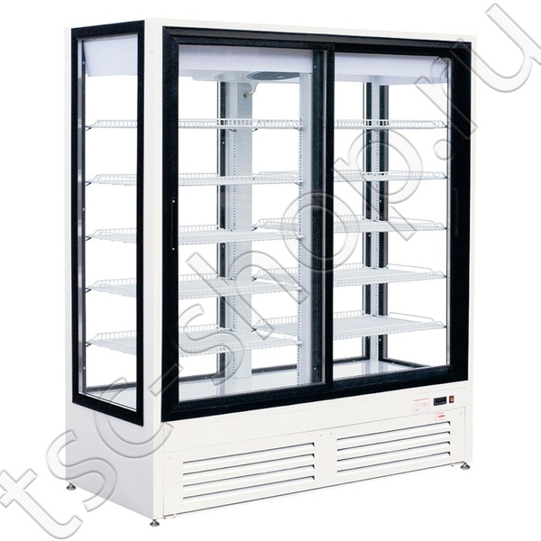 Шкаф холодильный Премьер ШХВ-1,12К4 (двери купе, остекление с четырех сторон)